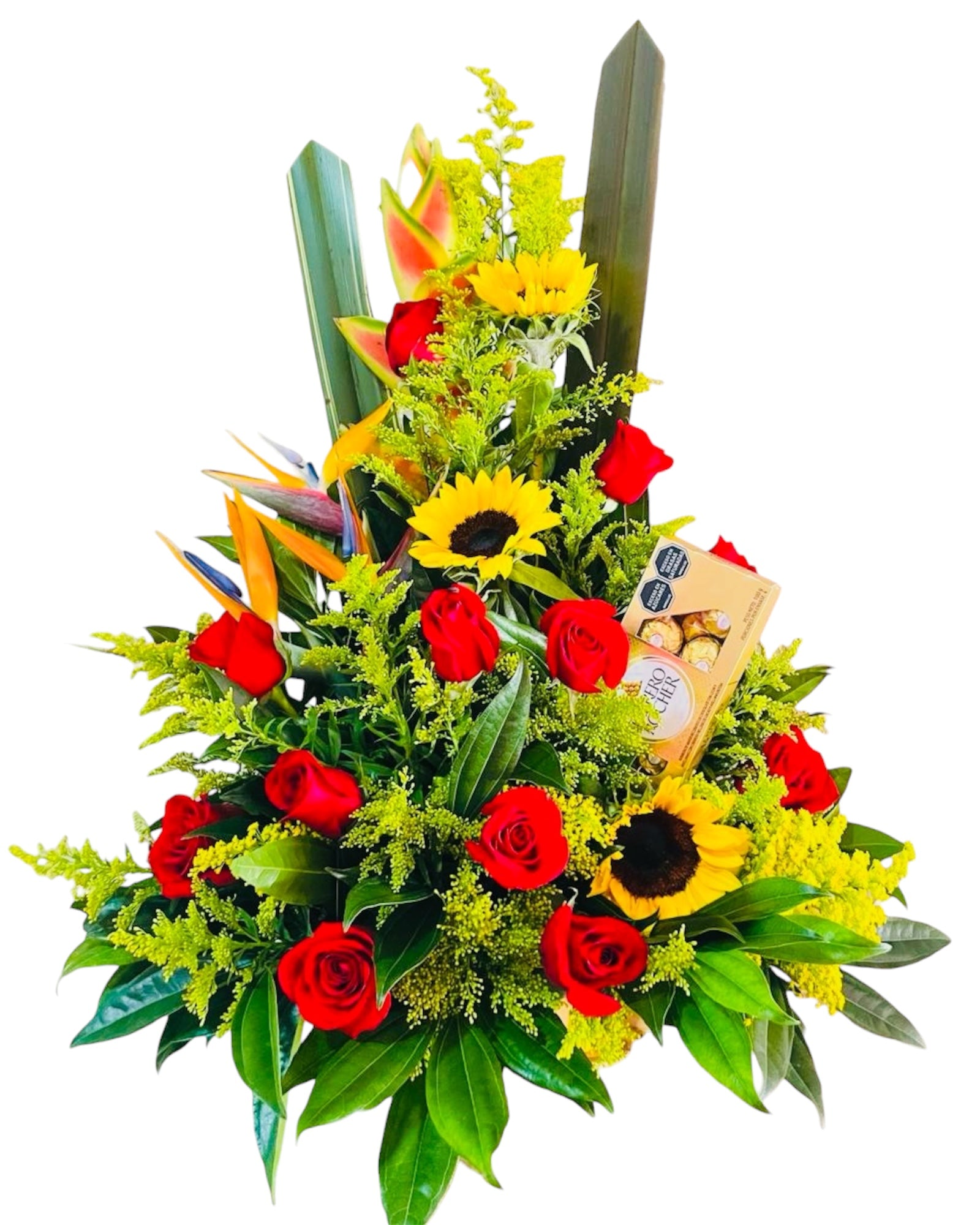Rosas y Girasoles